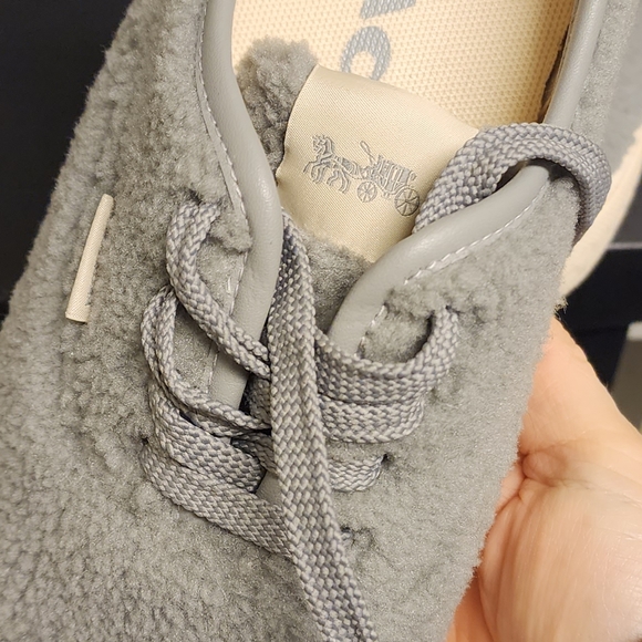 Coach Citysole Fleece Skater Style Sneakers Sz 7 Women's - Picture 5 of 15